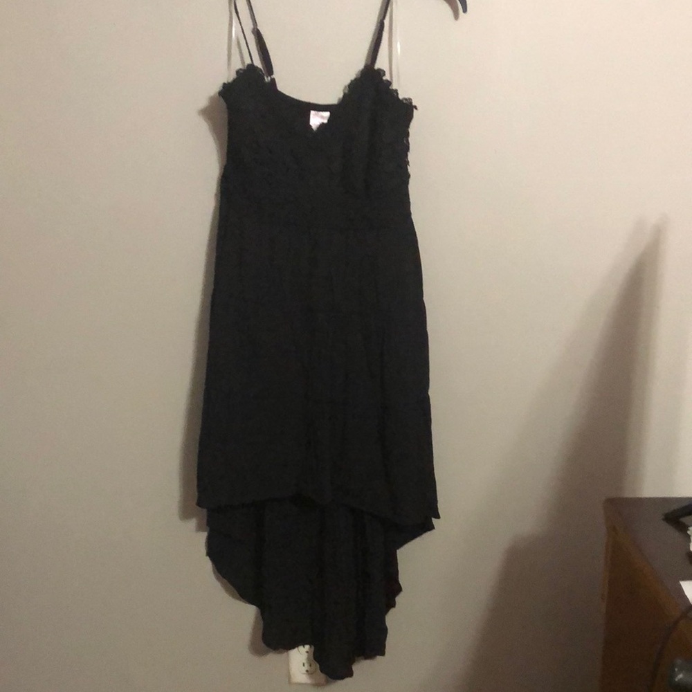 New Black Hi Low Dress without Tags